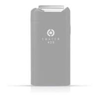 CRATER 420 - Glass mouthpiece